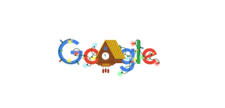 Google comemora chegada de ano novo com novo Doodle