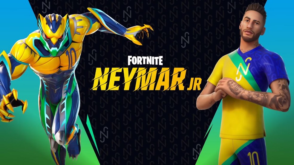 Neymar Jr. chega ao Fortnite com novas skins personalizadas e diversos  desafios relacionados ao futebol - eSports - SAPO Desporto